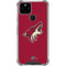 NHL Arizona Coyotes Solid Background Google Pixel 5 Clear Case